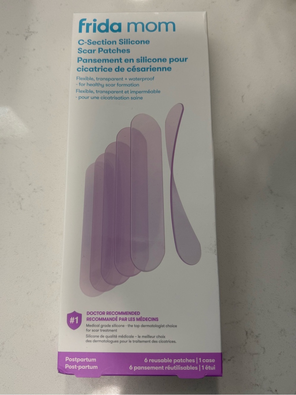 Frida Mom Silicone C-Section Scar Patches Brand New